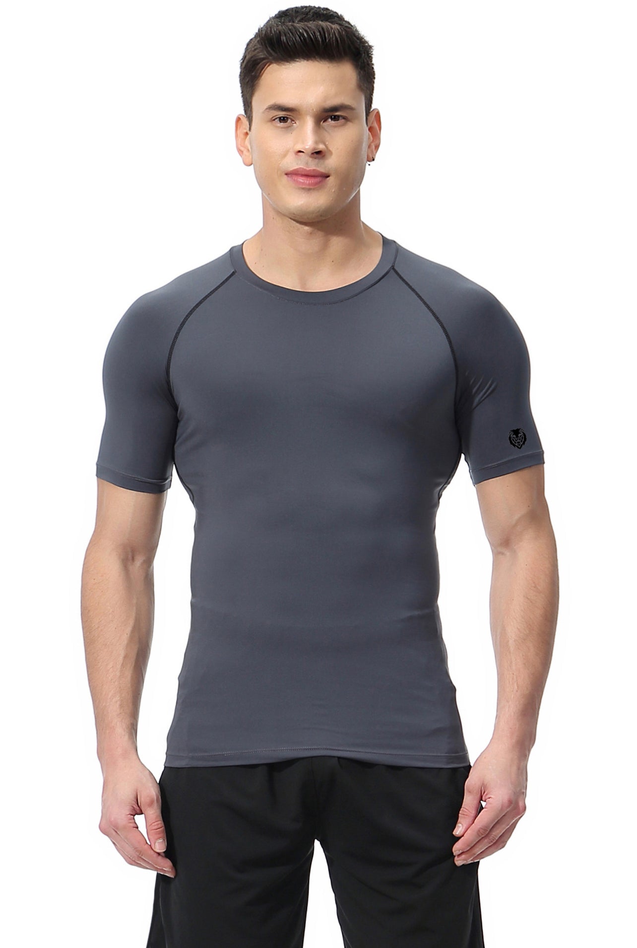 Genfit-Men-Compression-Grey