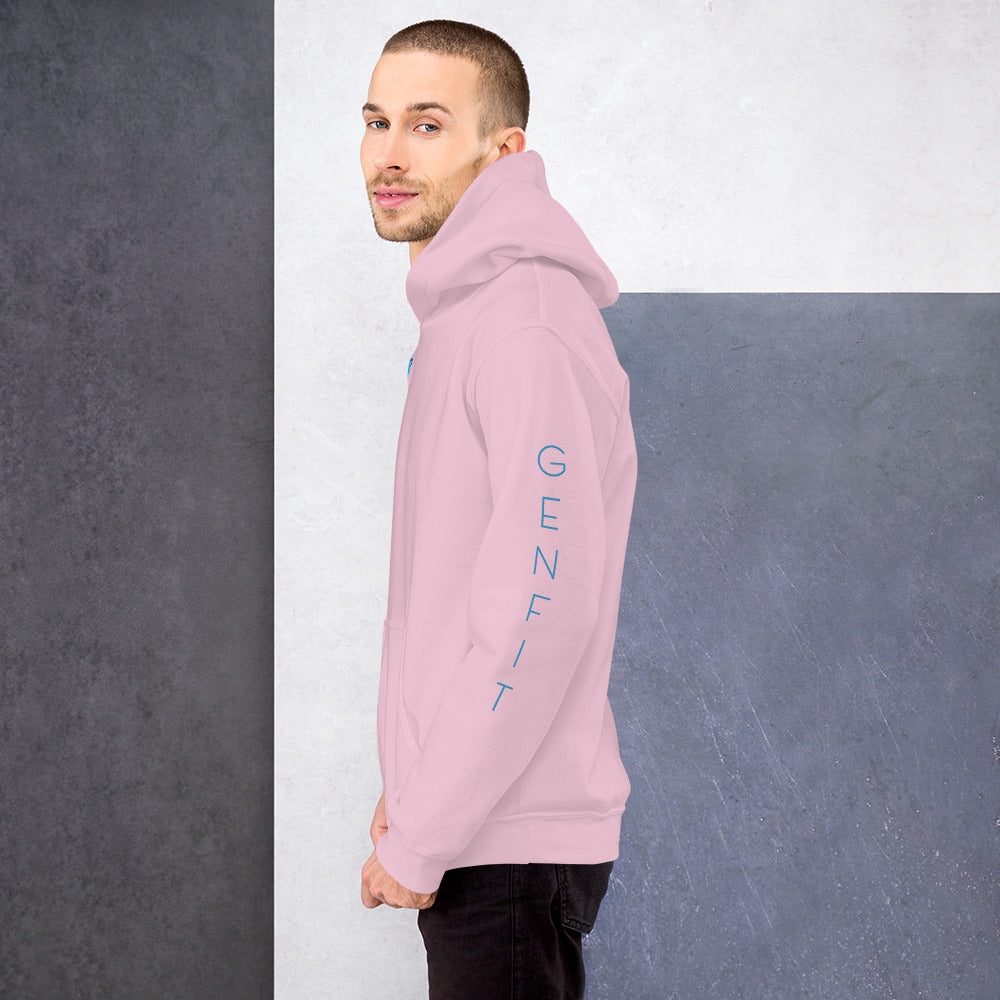 GENFIT Hoodie- Side- Pink