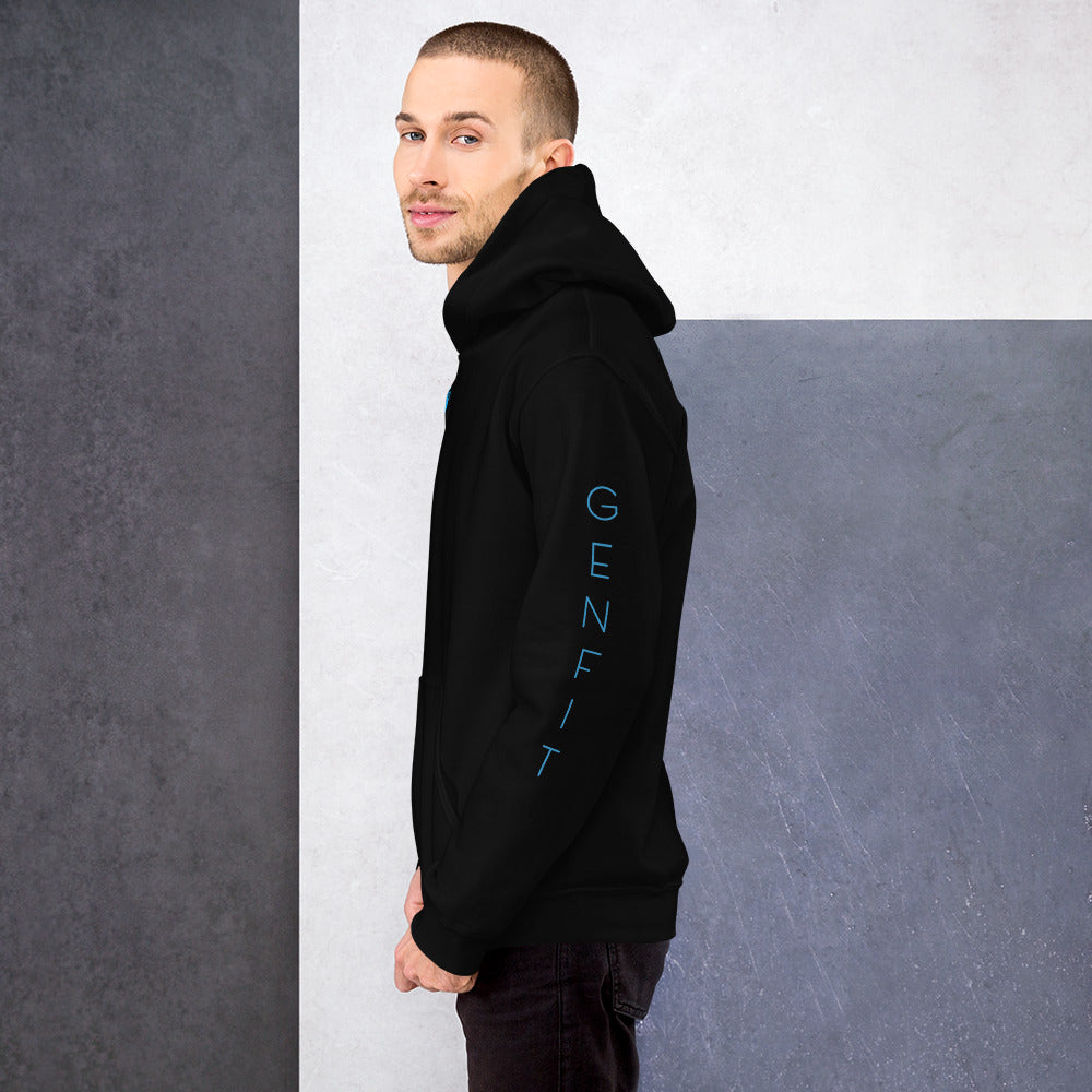 GENFIT Hoodie- Side- Black